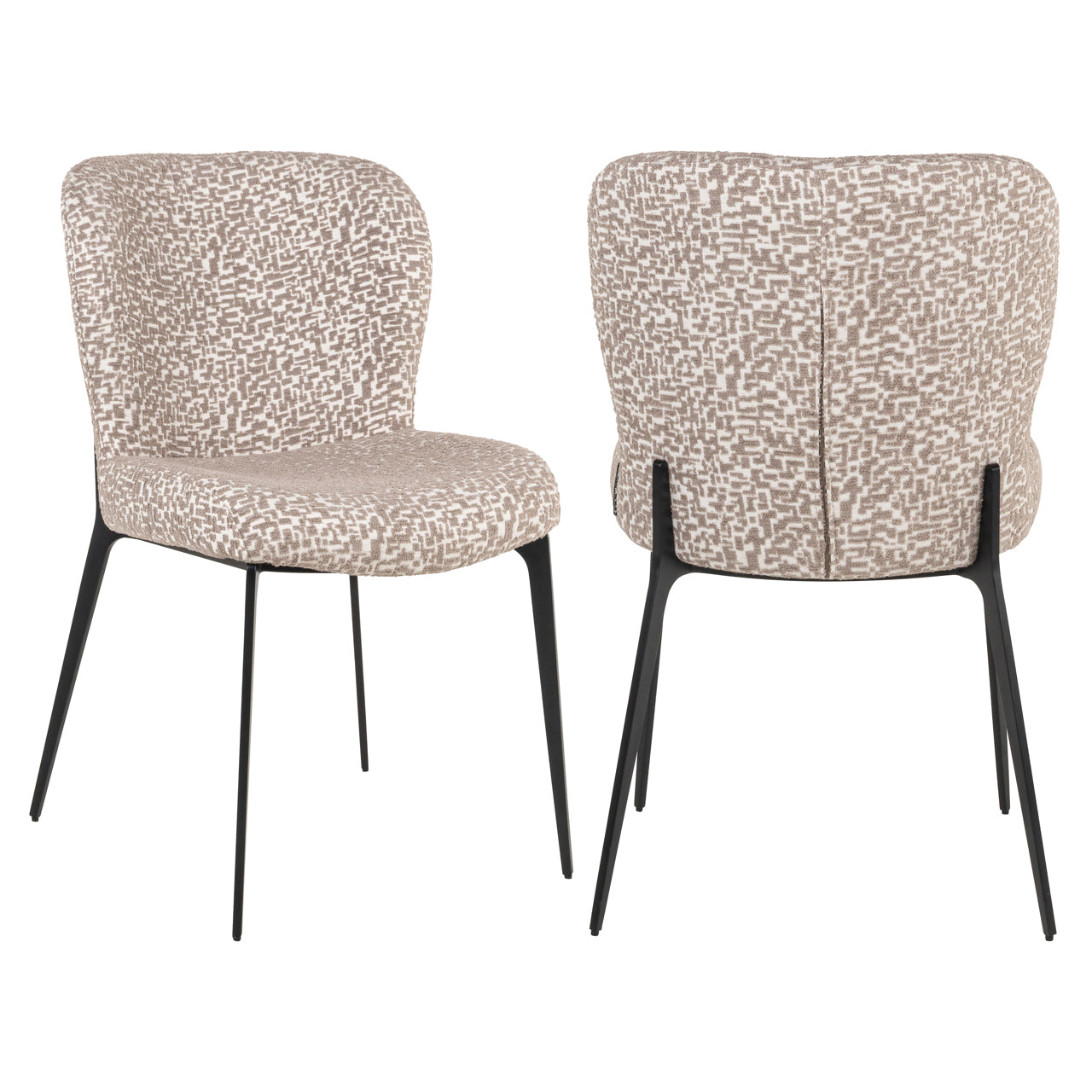 Richmond Interiors Esszimmerstuhl Sergio | Natural Geo