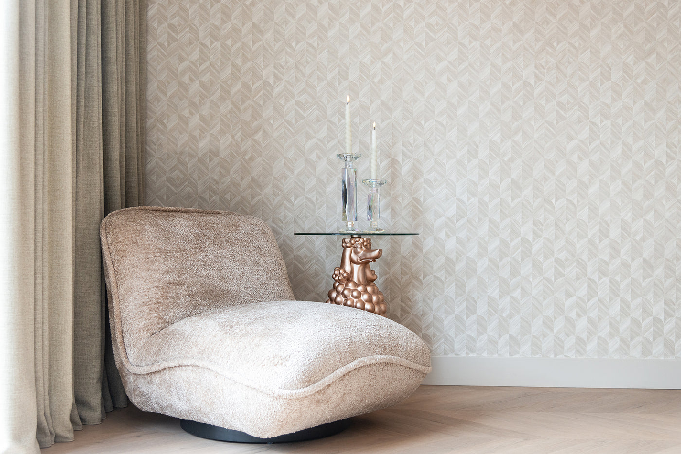Richmond Interiors Sessel Ophelia | Beige