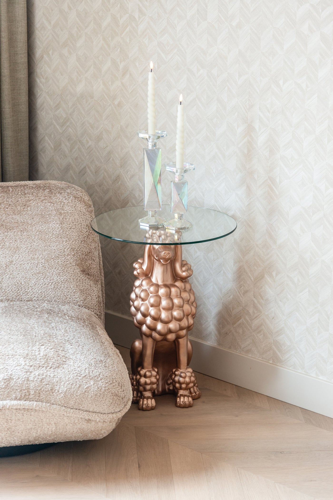 Richmond Interiors Sessel Ophelia | Beige