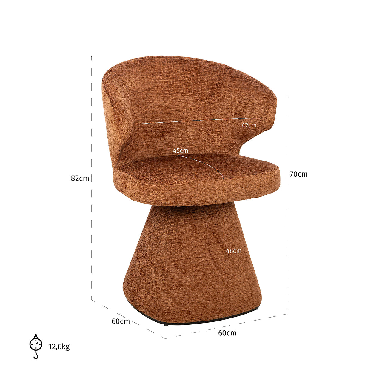 Richmond Interiors Esszimmerstuhl Gatsbi | customizable