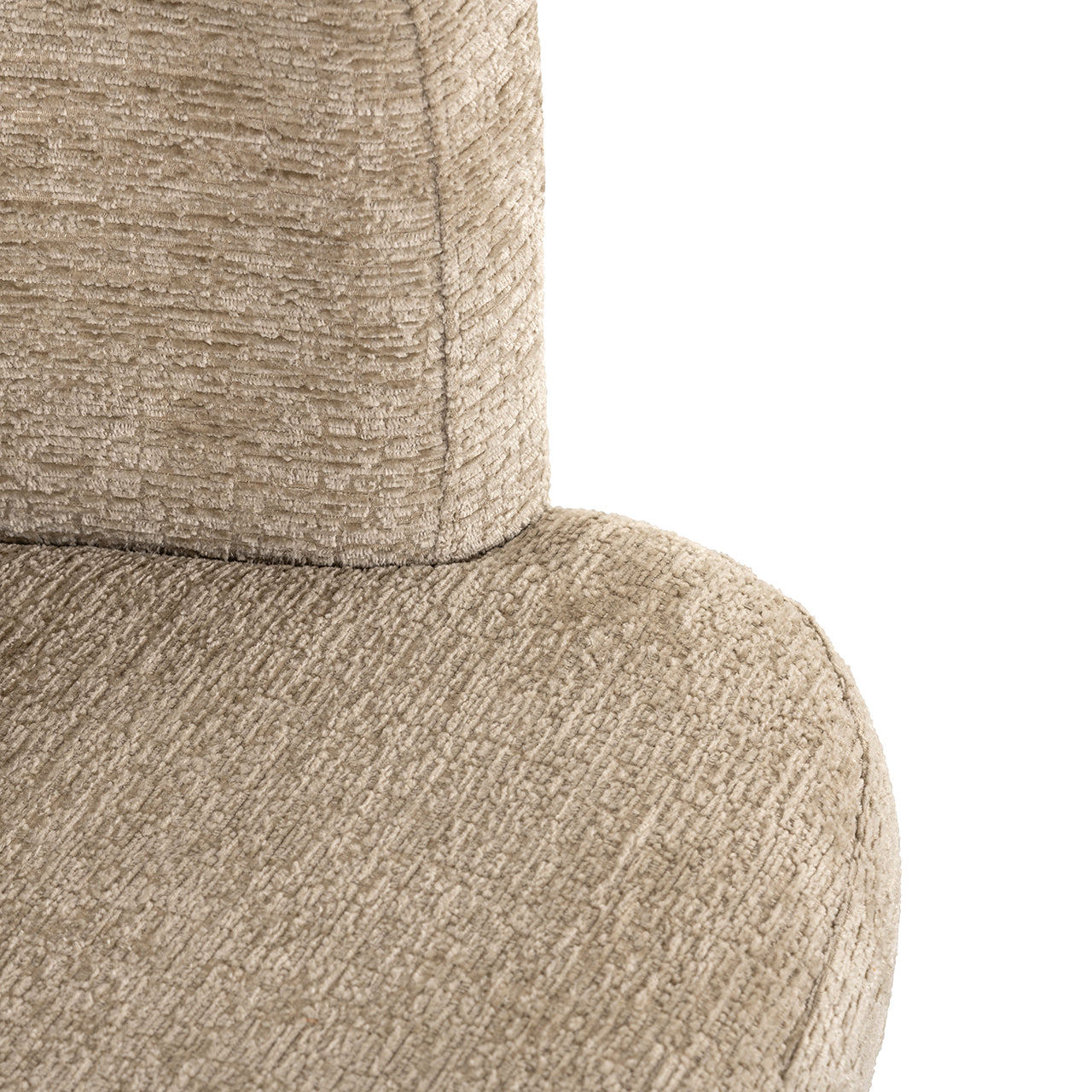 Richmond Interiors Chenille Dreh-Esszimmerstuhl Cheyenne | Desert