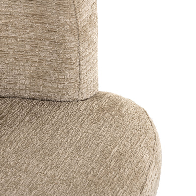 Richmond Interiors Chenille Dreh-Esszimmerstuhl Cheyenne | Desert
