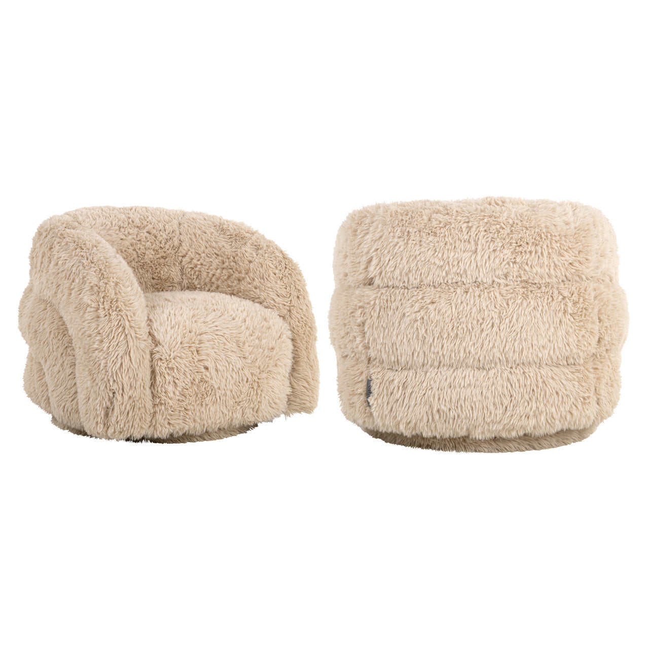 Richmond Interiors Teddy-Drehsessel Lenny für Kinder | beige