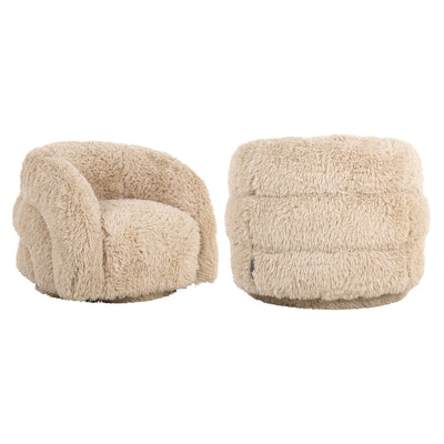 Richmond Interiors Teddy-Drehsessel Lenny für Kinder | beige