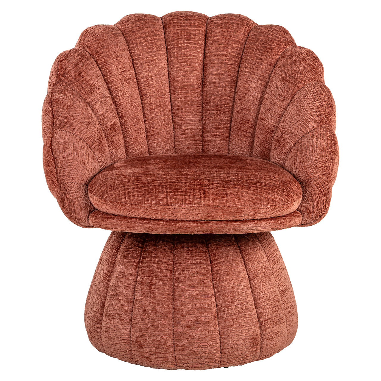 Richmond Interiors Chenille-Esszimmerstuhl Blossom | blush
