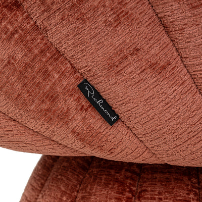 Richmond Interiors Chenille-Esszimmerstuhl Blossom | blush