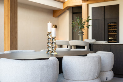 Richmond Interiors Dreh-Esszimmerstuhl Alexis | cremé