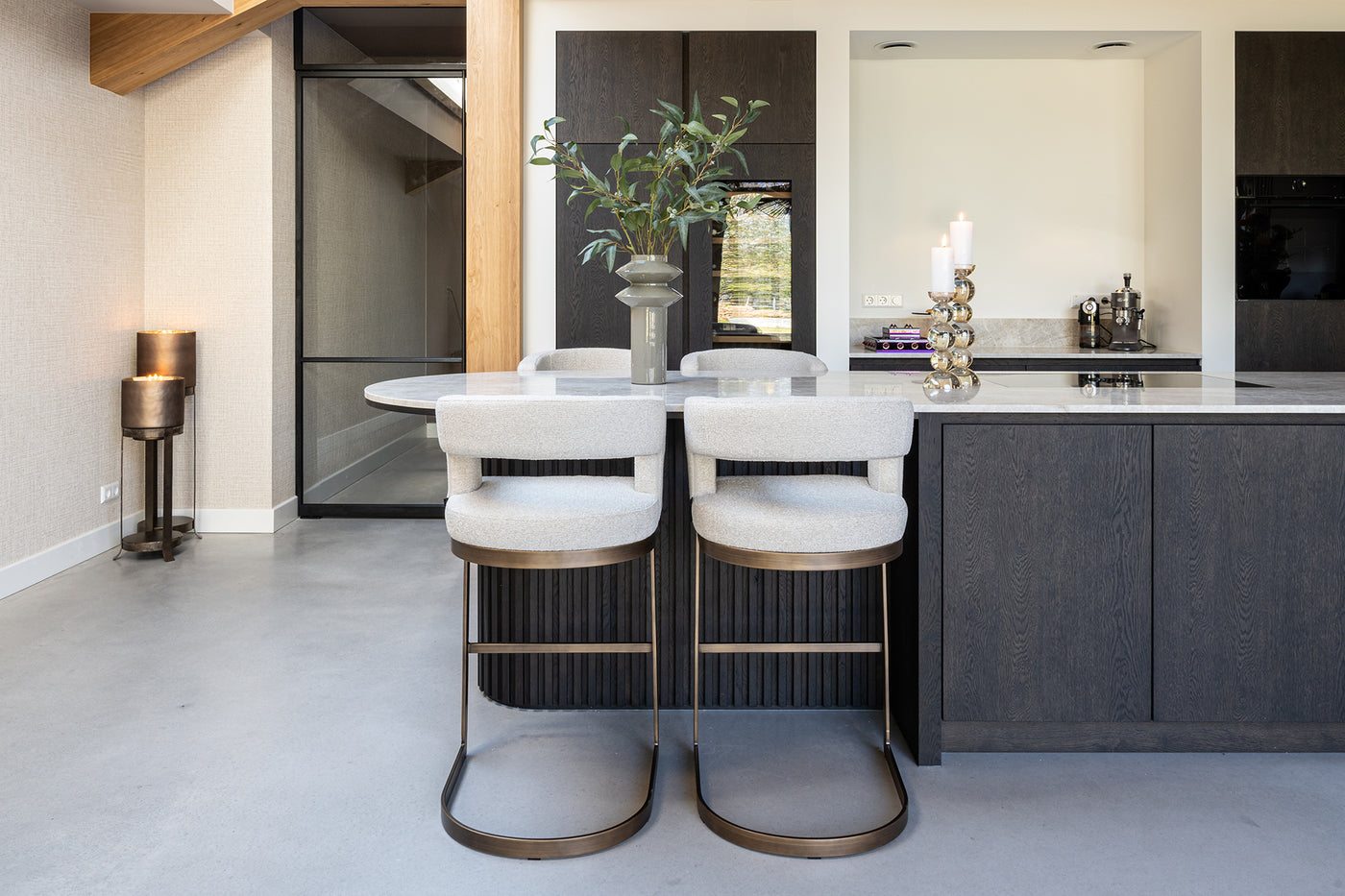 Richmond Interiors Barhocker Ellis | Cremé