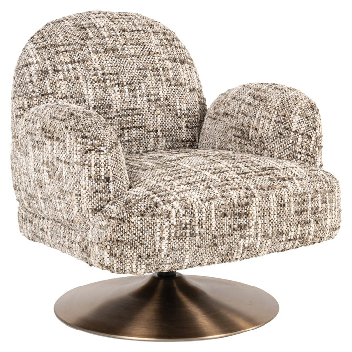 Richmond Interiors drehbarer Lounge Sessel Kagney | Braun Omara