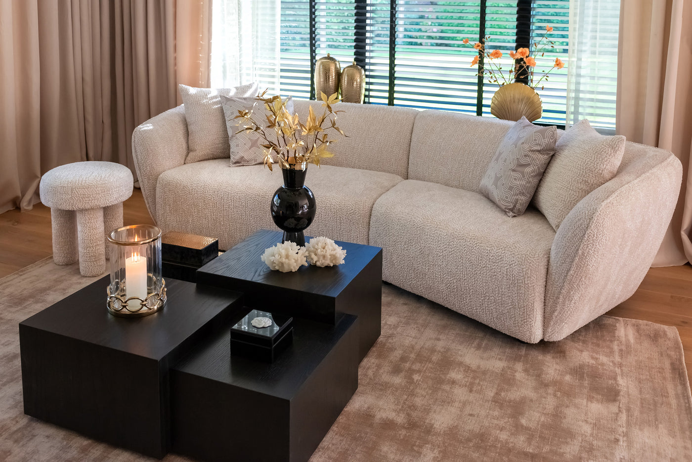 Richmond Interiors Couchtisch Lennox | Dunkelbraun