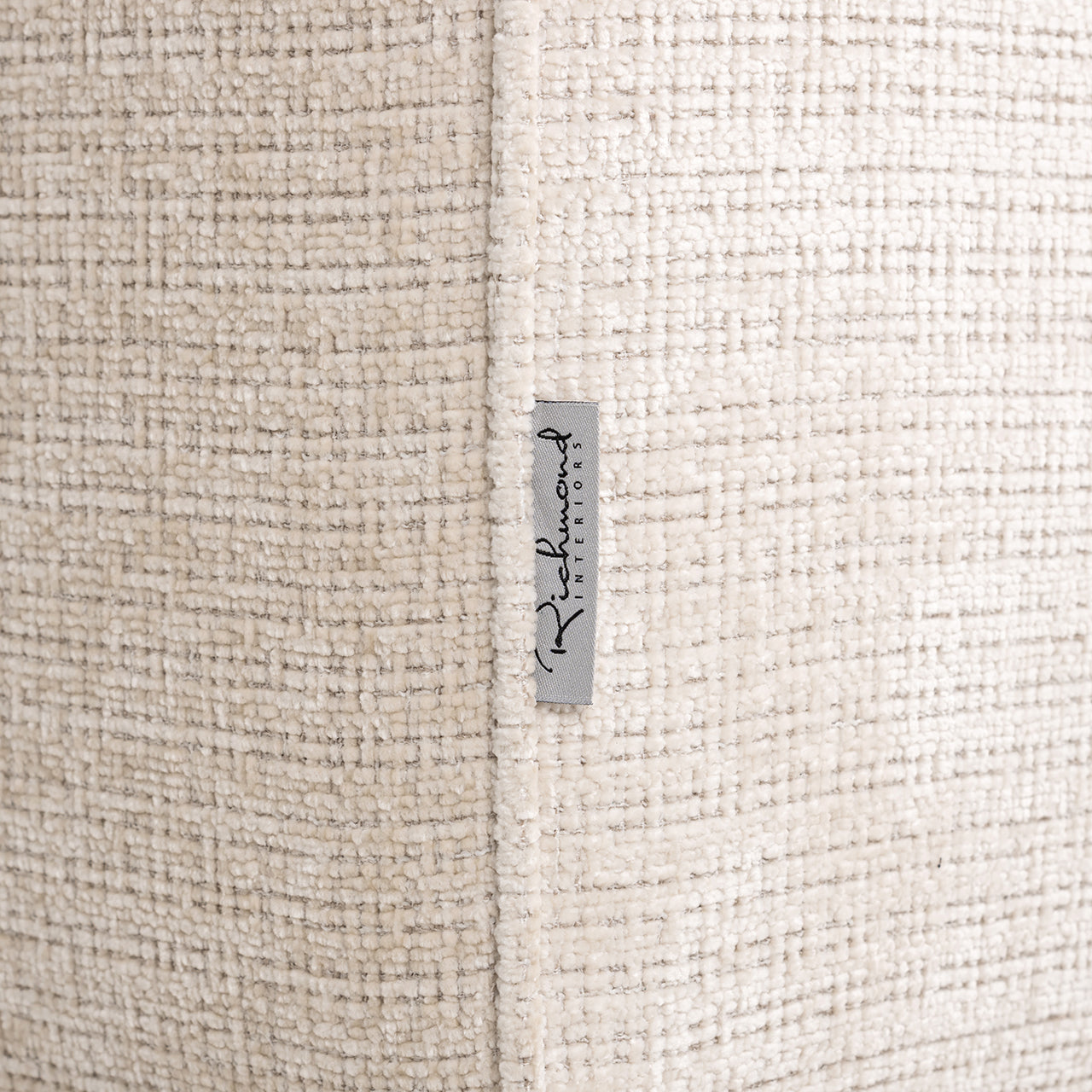 Richmond Interiors Chenille-Ecksofa Santos 2,5 Sitzer mit Lounge links | Beige