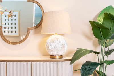 Richmond Interiors Sideboard Tivoli 4-türig | Weiß