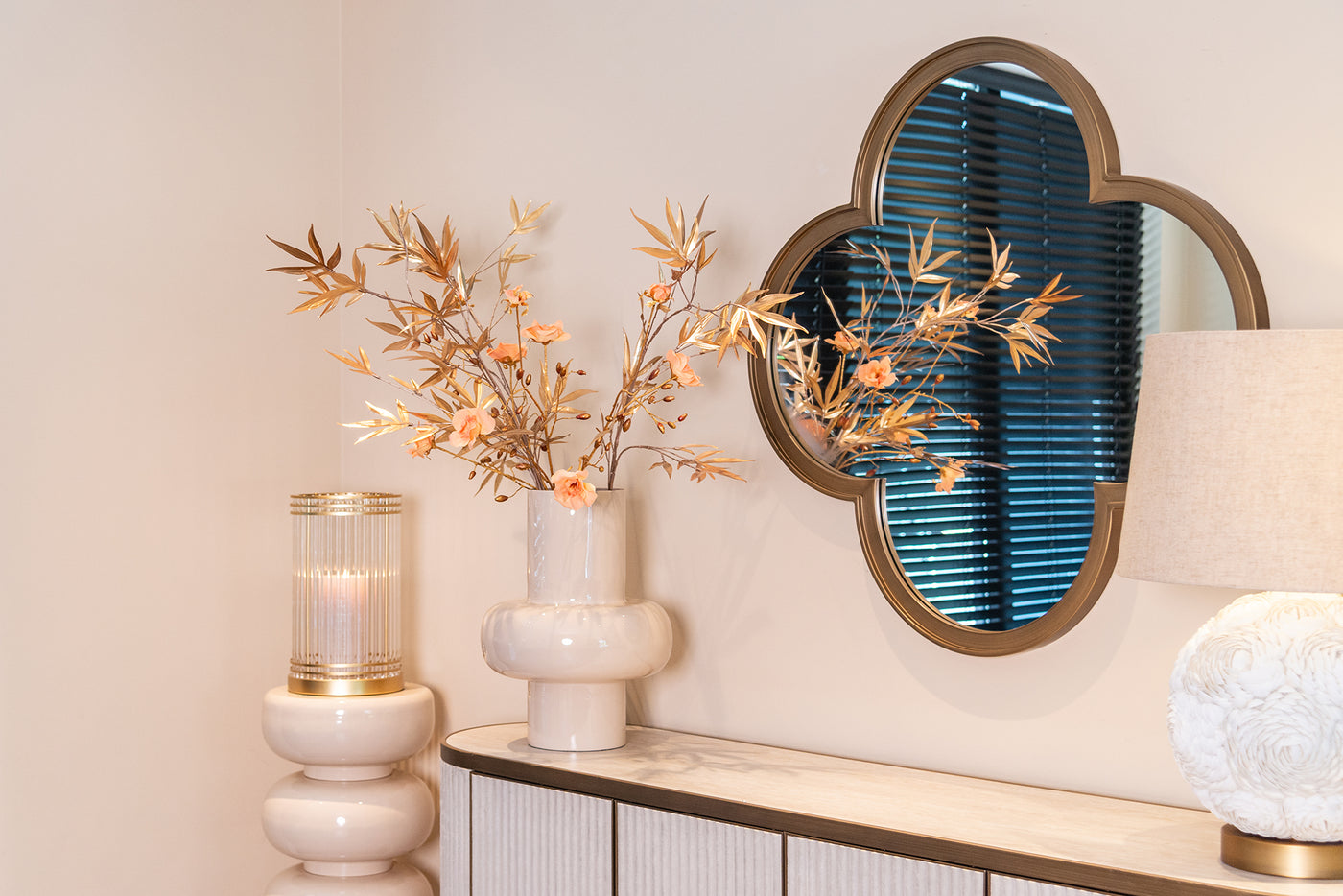 Richmond Interiors Windlicht Dyara | H 40 cm