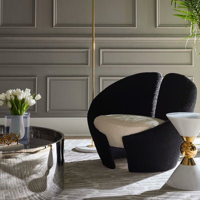 Jonathan Adler Vase Bel Air Mega Scoop | Weiß