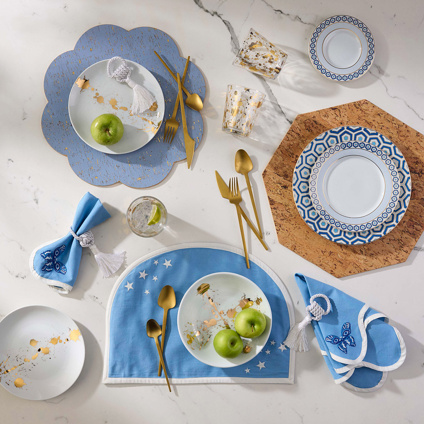 Jonathan Adler Stoffservietten Butterfly | 4er Set
