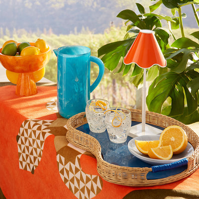 Jonathan Adler Aufladbare Tischlampe Ripple