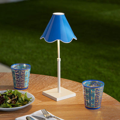 Jonathan Adler Aufladbare Tischlampe Ripple
