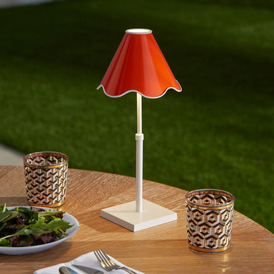 Jonathan Adler Aufladbare Tischlampe Ripple
