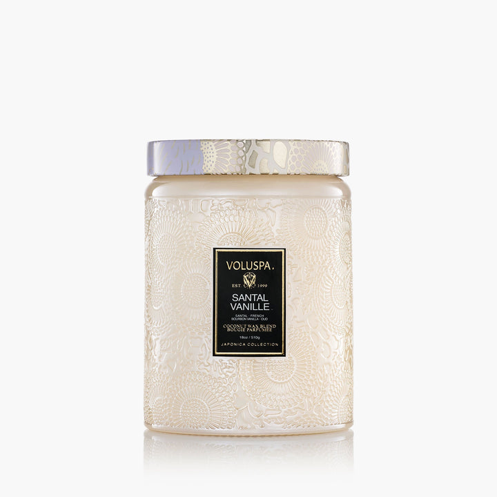 Voluspa Bougie parfumée Santal Vanille | Large Jar