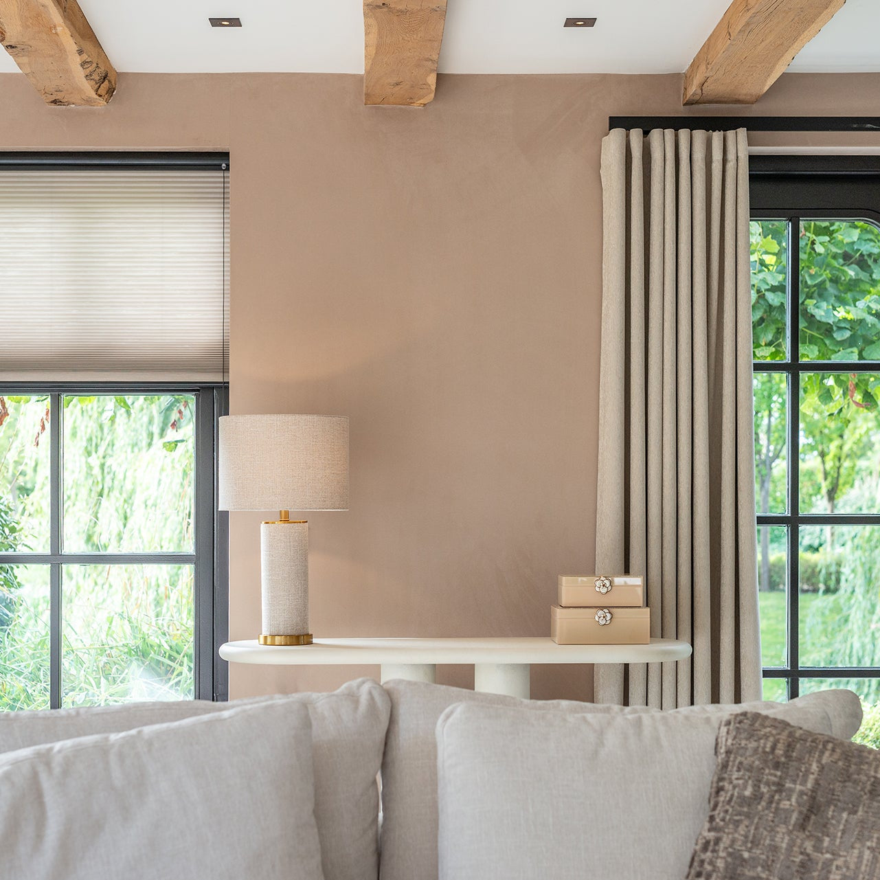 Richmond Interiors Konsolentisch Winslow | Weiß