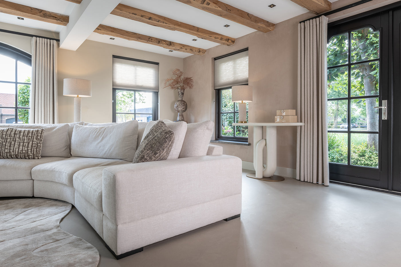 Richmond Interiors Konsolentisch Winslow | Weiß