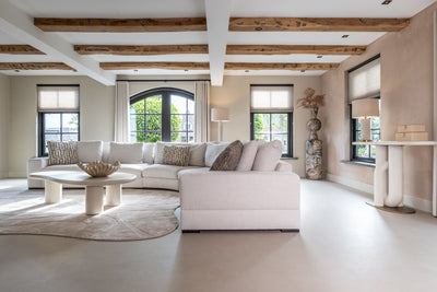 Richmond Interiors Kissen Olin greige | 50x50 cm