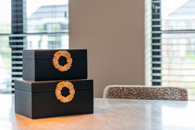 Richmond Interiors 2er Set Barhocker Bolton | Natural