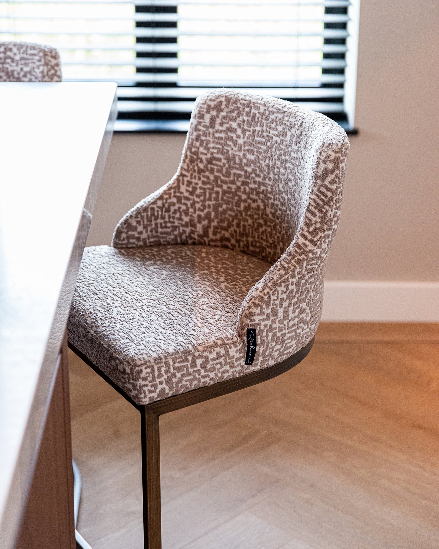 Richmond Interiors 2er Set Barhocker Bolton | Natural