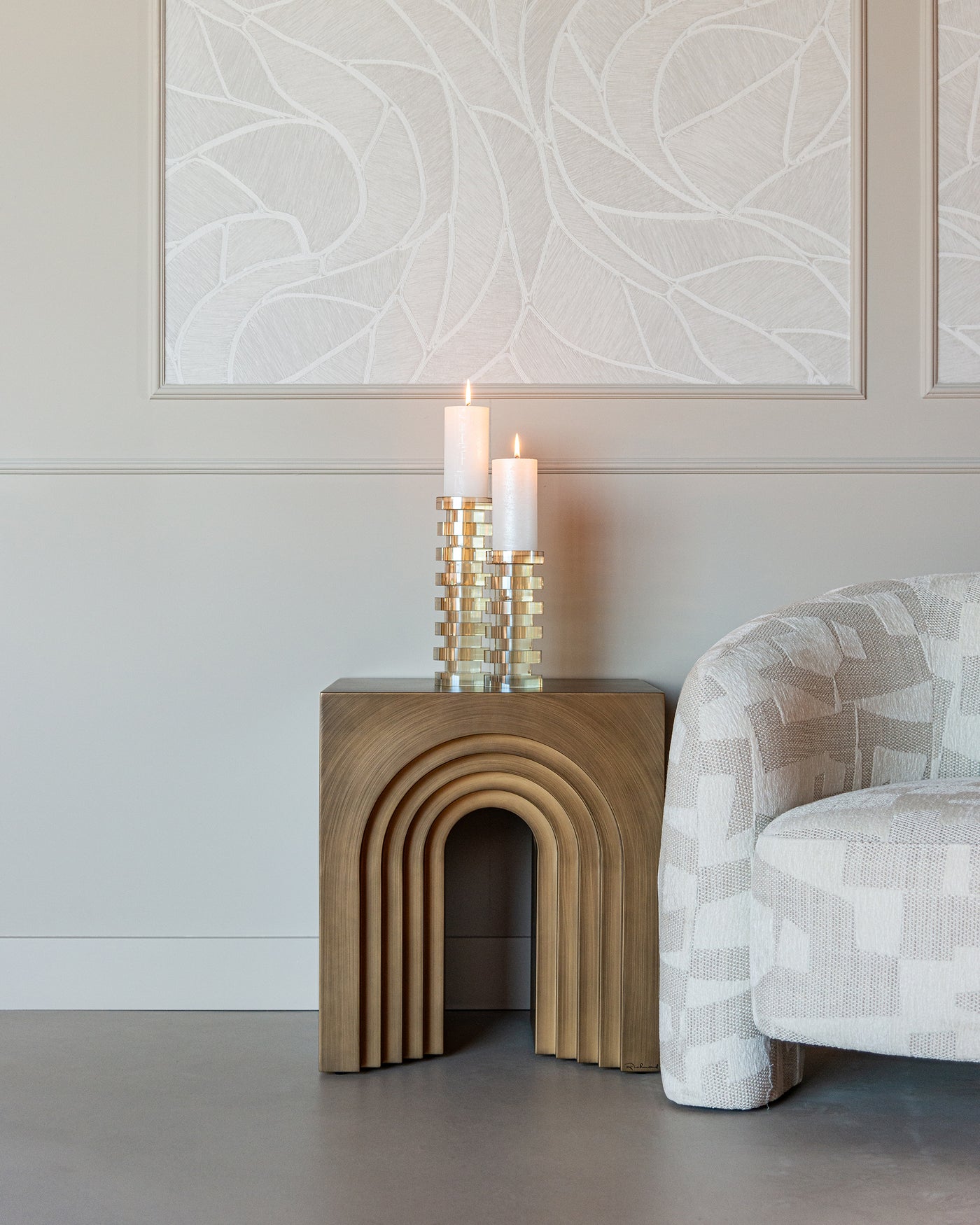 Richmond Interiors Loungesessel Tuscany | beige