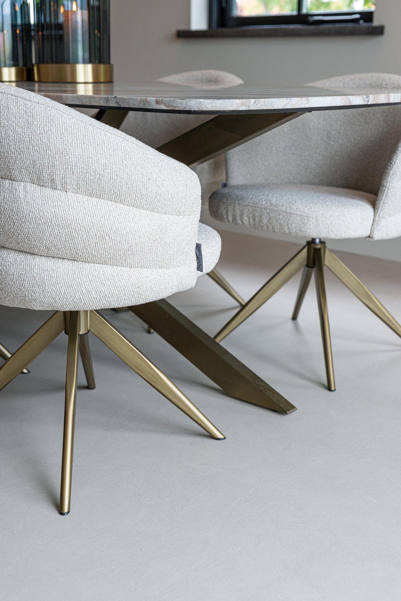 Richmond Interiors Marmor-Esstisch Bottega | 220x100 cm