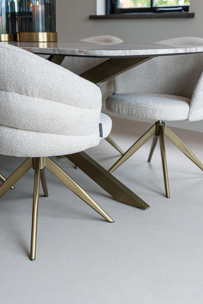 Richmond Interiors Marmor-Esstisch Bottega | 220x100 cm