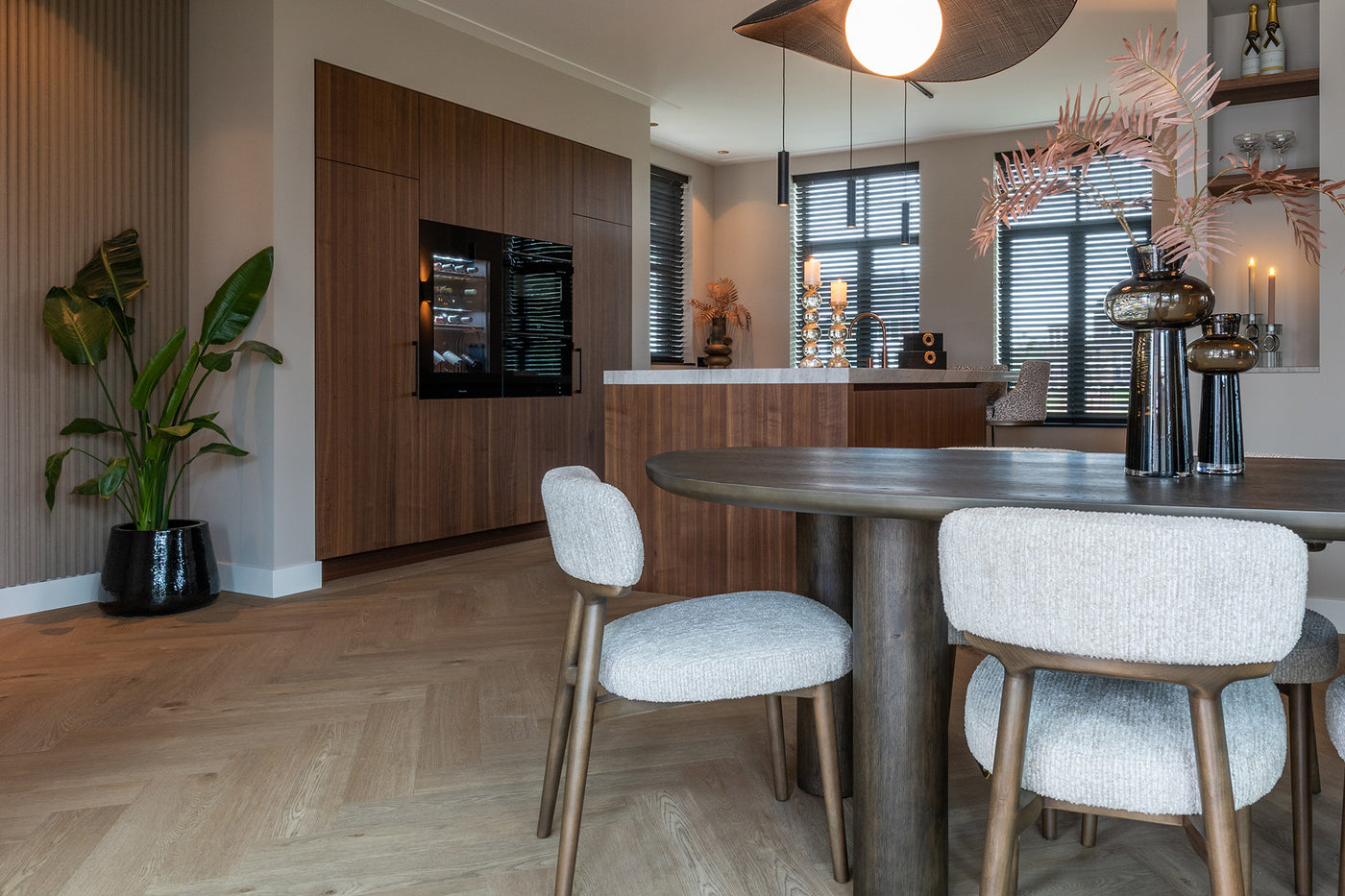 Richmond Interiors 2er Set Esszimmerstuhl Basker | Natural