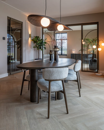 Richmond Interiors 2er Set Esszimmerstuhl Basker | Natural