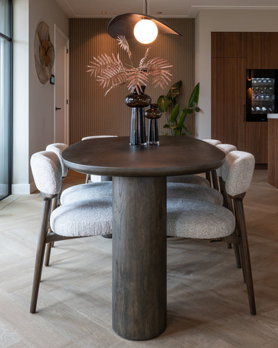 Richmond Interiors organischer Esstisch Ellington braun | 230 cm