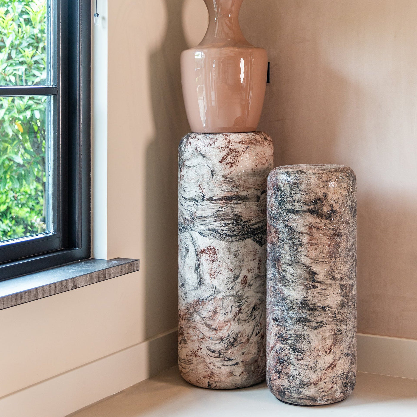 Richmond Interiors Dekosäule Mady | Beige