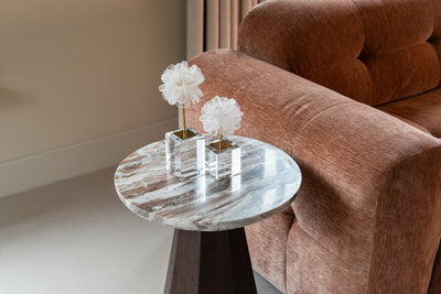 Richmond Interiors Runder Beistelltisch Oberoy | ø 45 cm