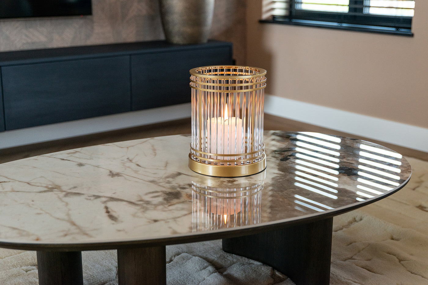 Richmond Interiors Couchtisch Langford | Braun