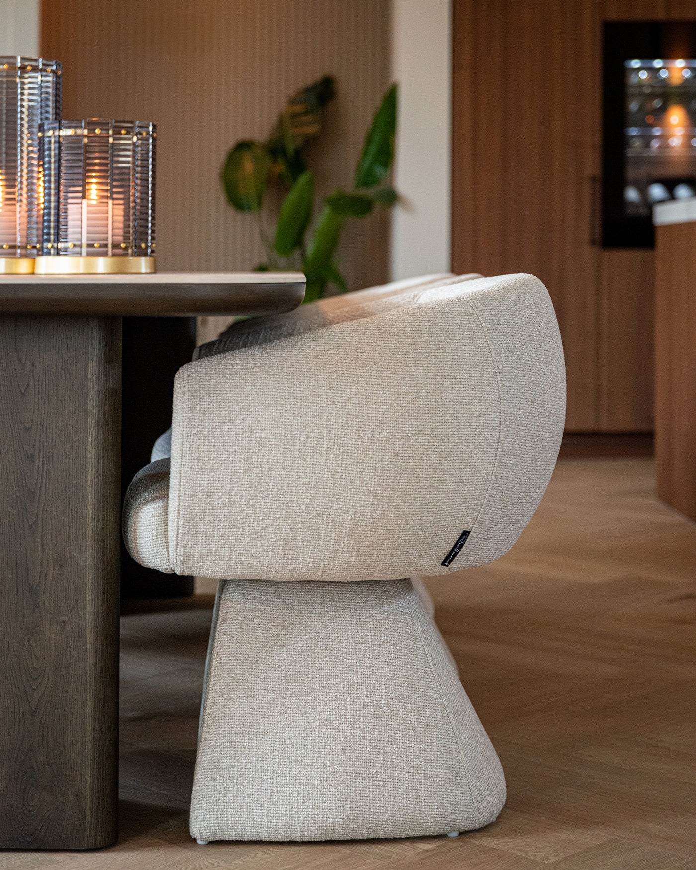 Richmond Interiors Travertin Esstisch Nando braun | 230 cm