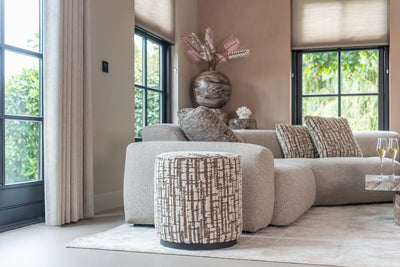 Richmond Interiors Kissen Olin greige | 50x50 cm