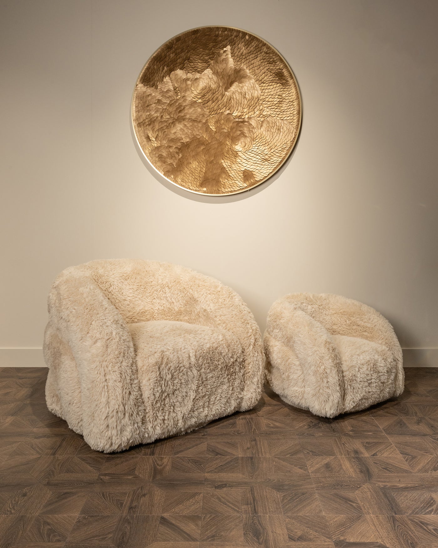 Richmond Interiors Teddy-Drehsessel Lenny für Kinder | beige