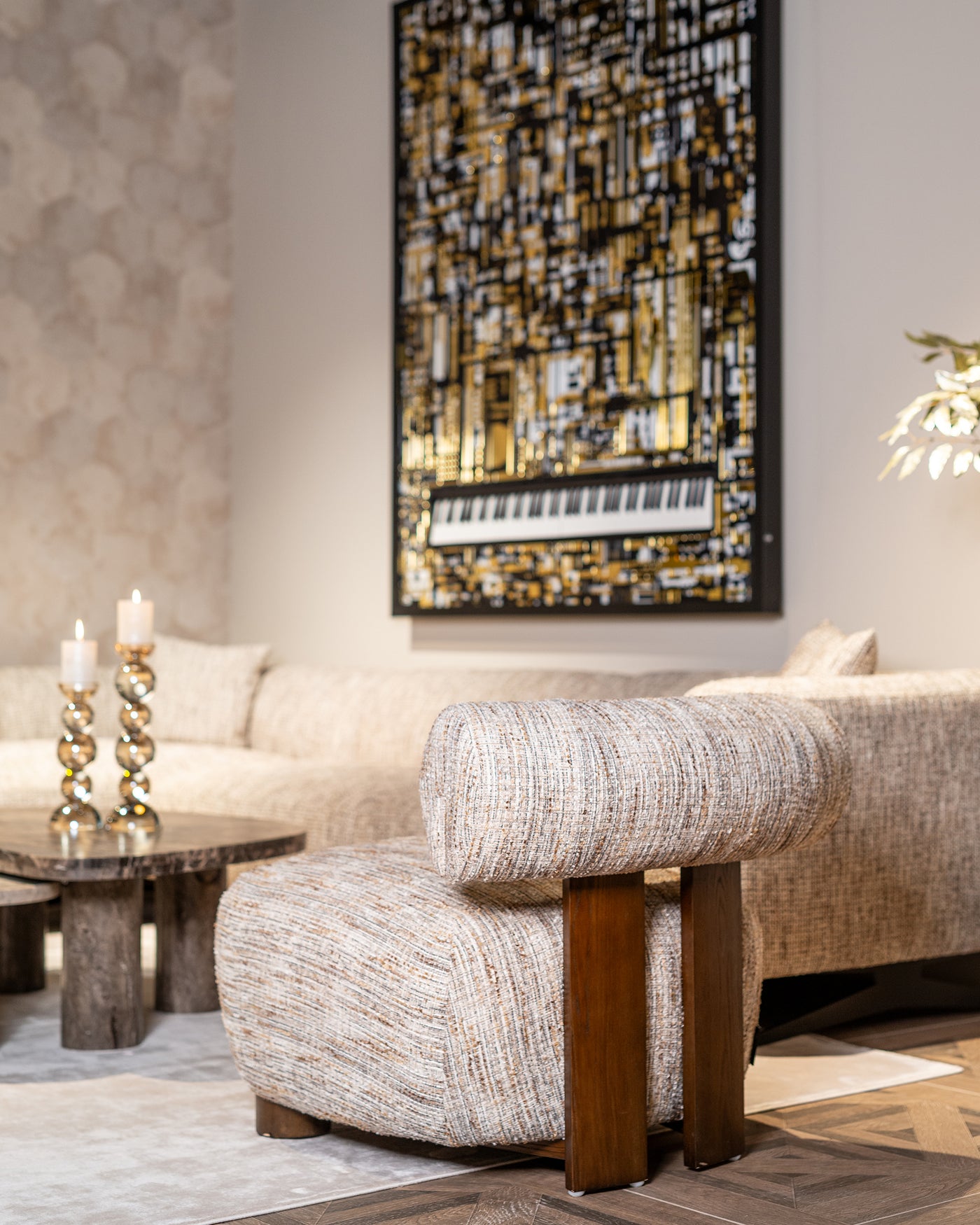Richmond Interiors Sessel Arabella | greige