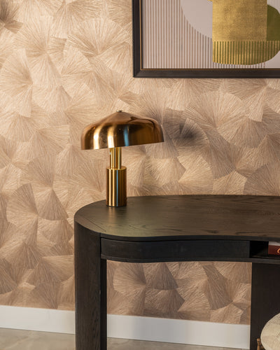 Richmond Interiors Schreibtisch Navarino | Dark coffee