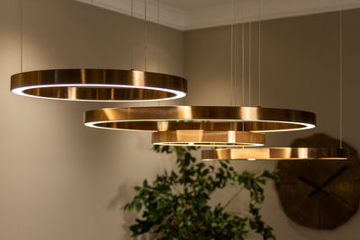 Richmond Interiors Pendelleuchte Hängelampe Lilou | Brushed Gold