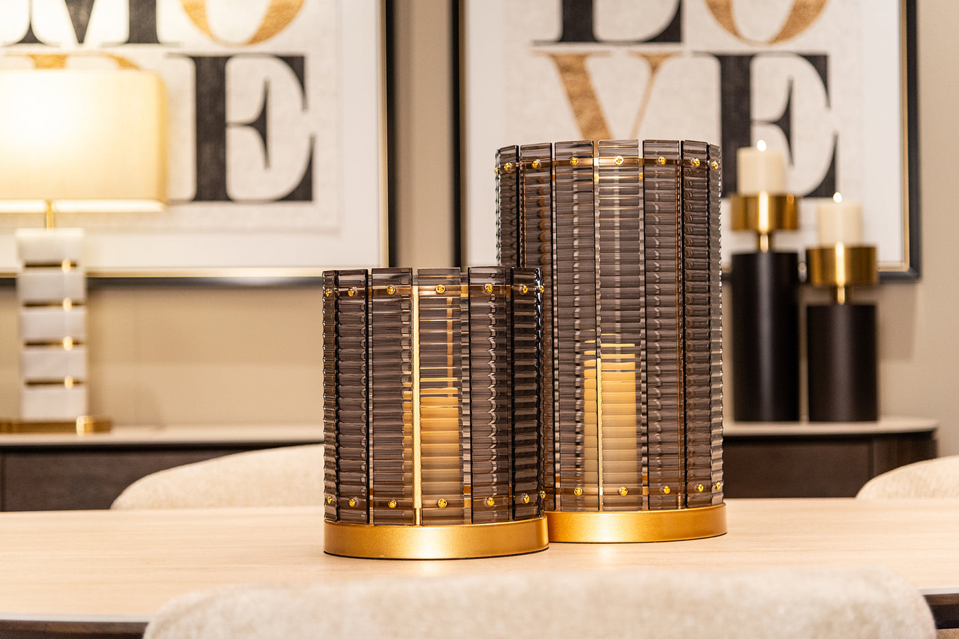 Richmond Interiors geschwungener Esstisch Ritz | 220x110 cm