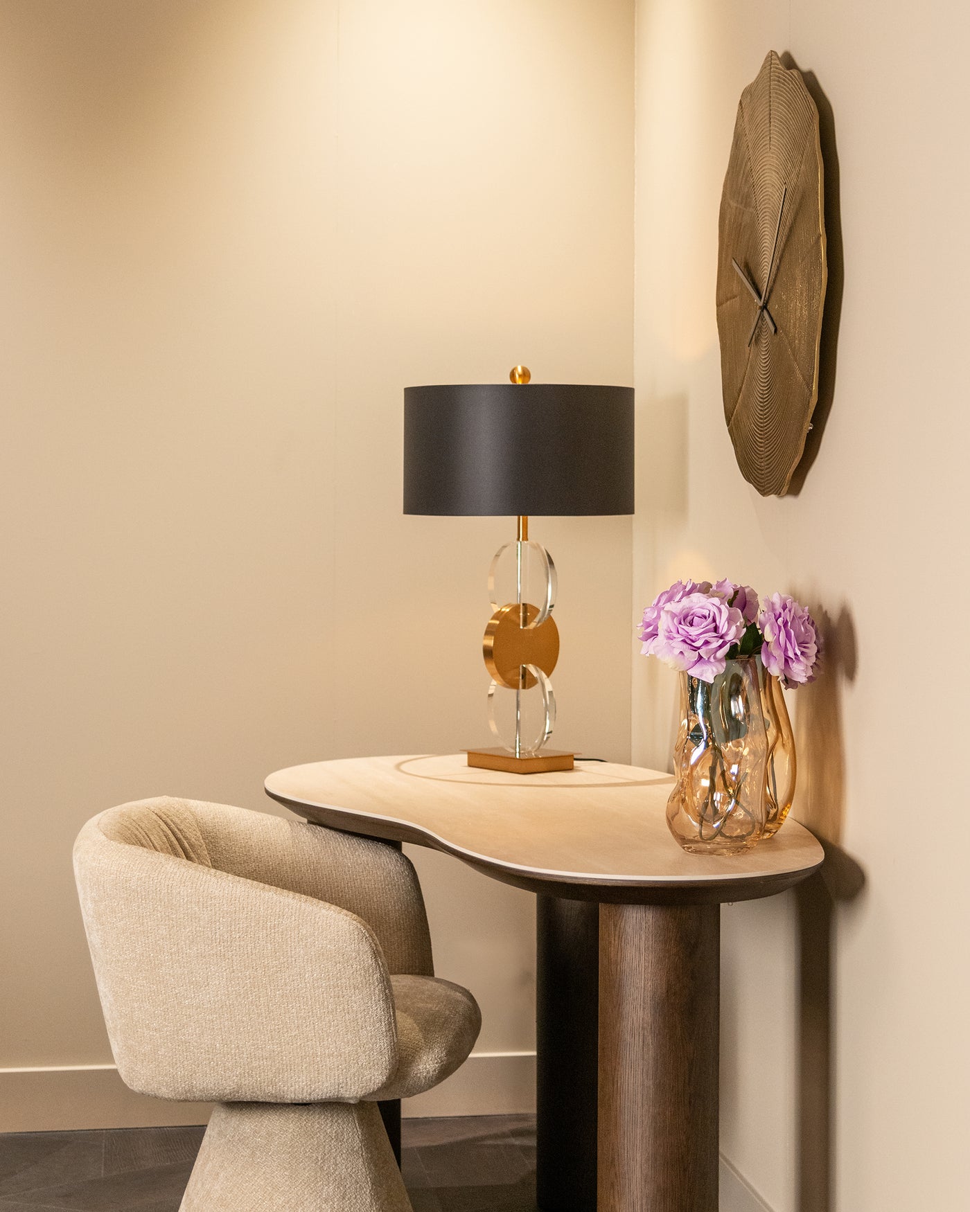 Richmond Interiors Dreh-Esszimmerstuhl Madeline | cream