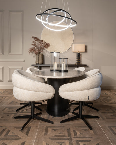 Richmond Interiors Hängelampe Amira | Schwarz