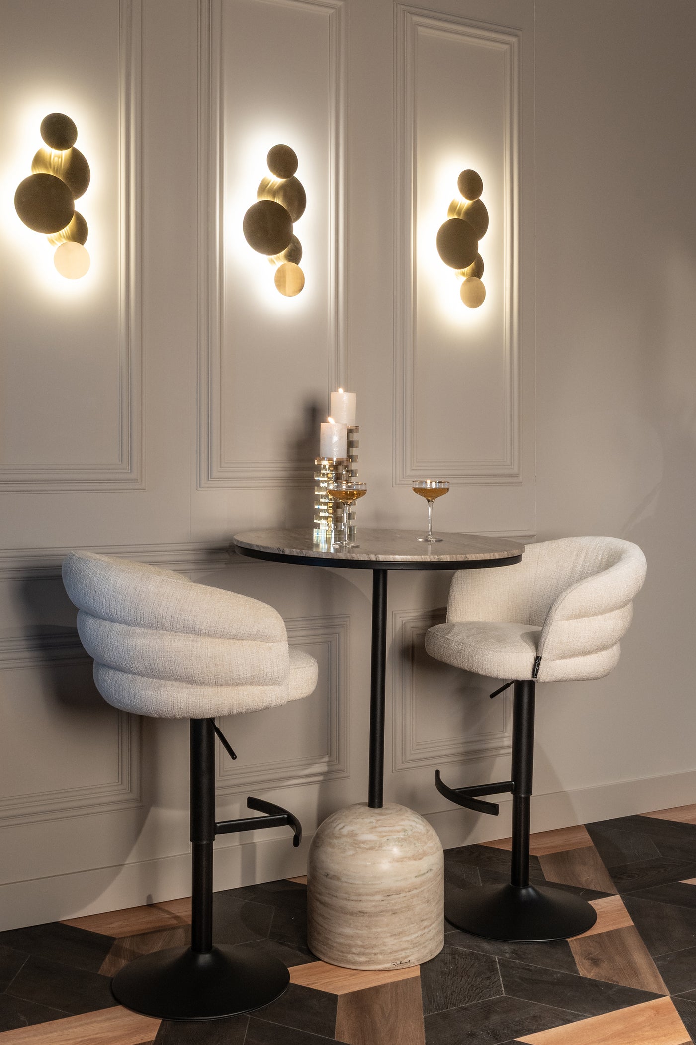 Richmond Interiors Marmor-Bartisch Duncan | ø 75 cm