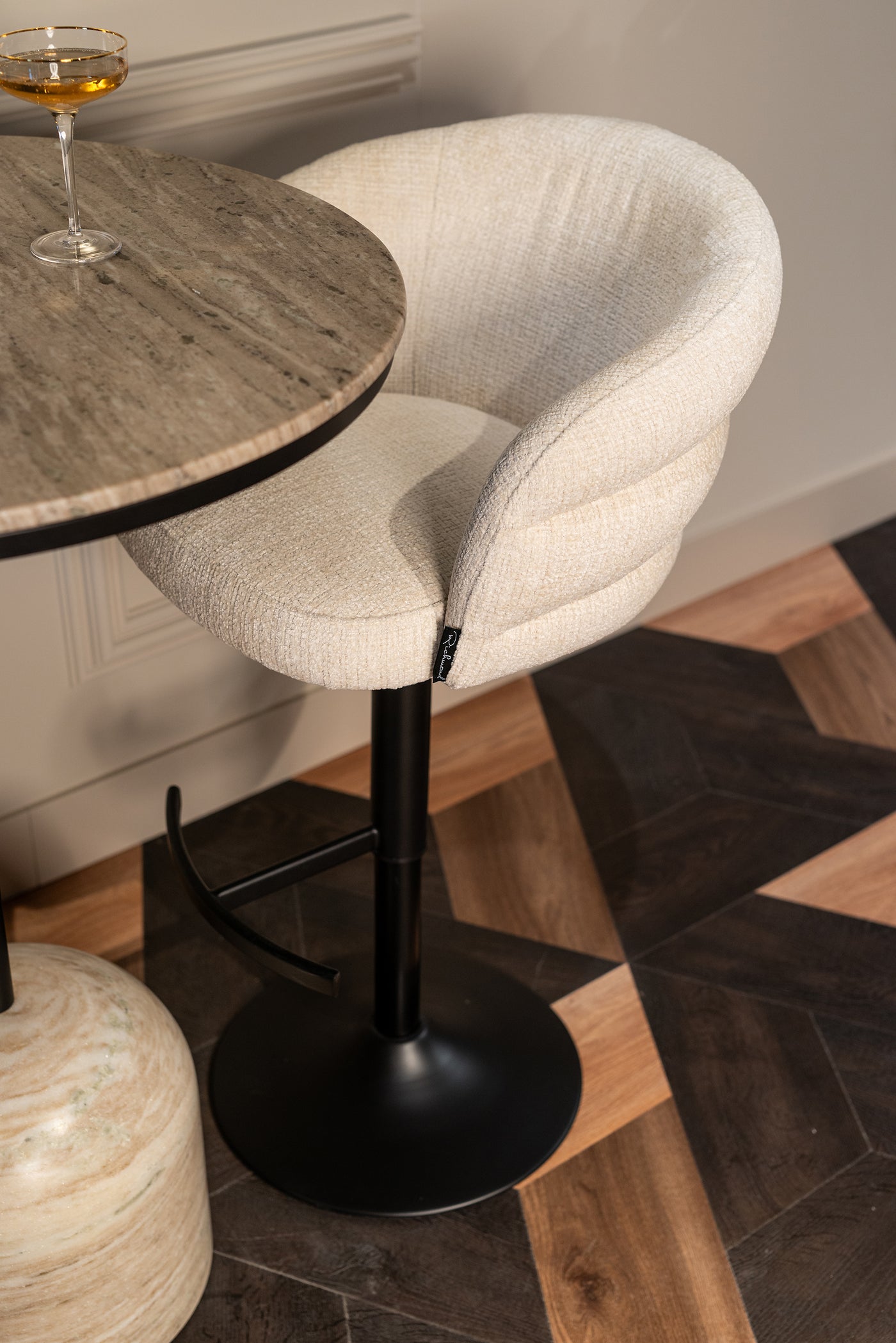 Richmond Interiors Marmor-Bartisch Duncan | ø 75 cm