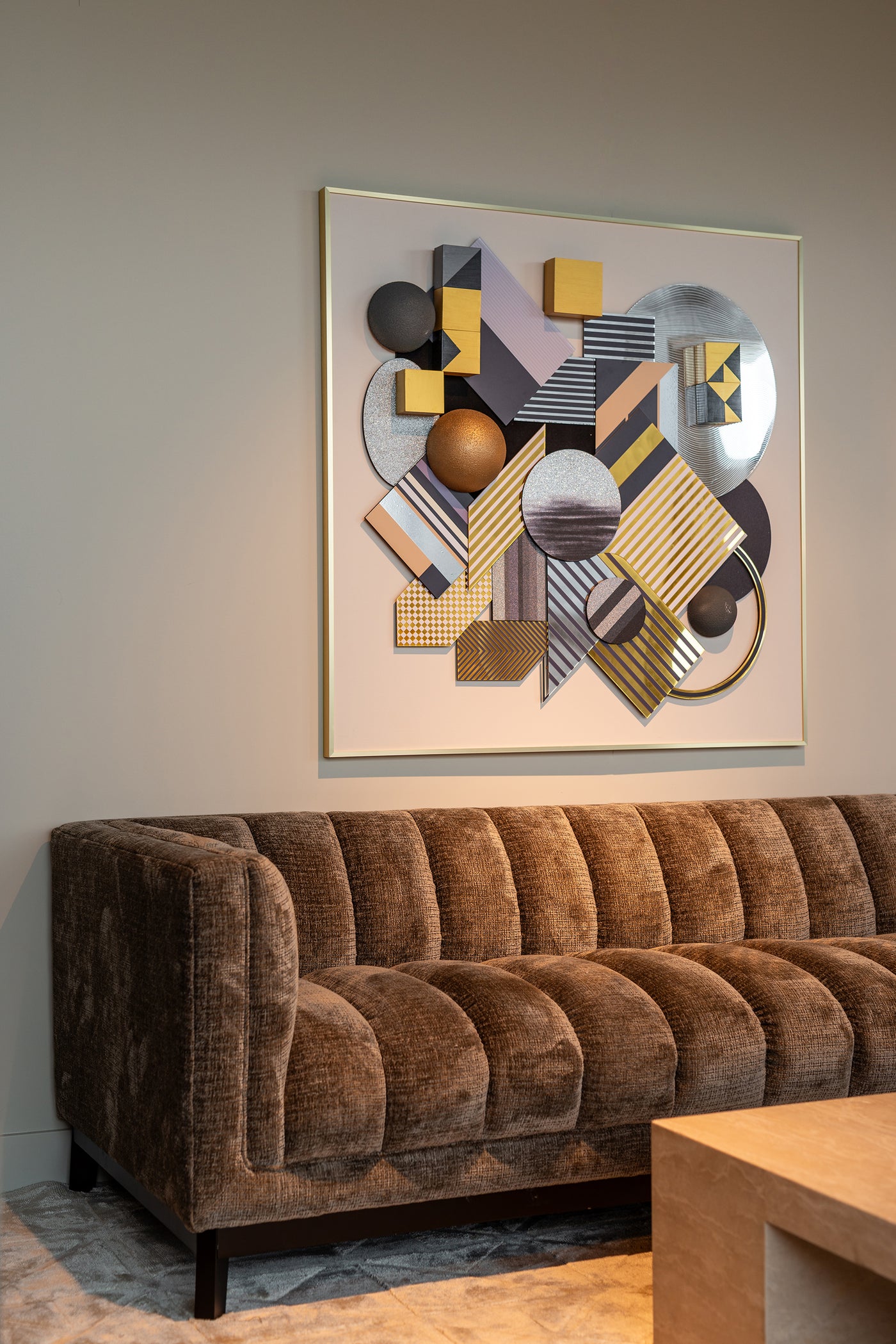 Richmond Interiors 3D Wandbild | 120x120 cm