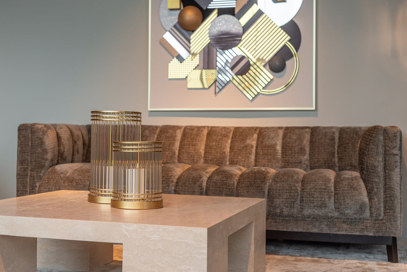 Richmond Interiors 3D Wandbild | 120x120 cm